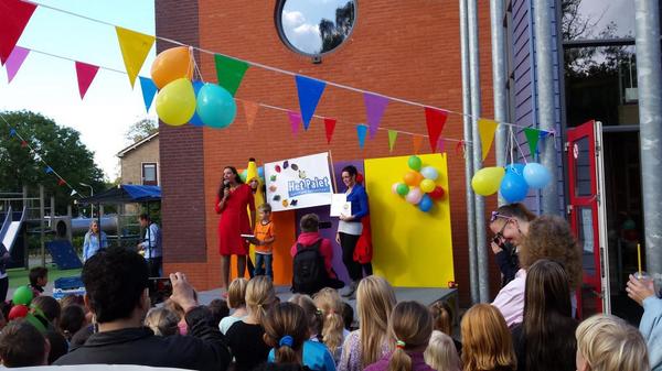 SBO De Trilker feliciteert OBS Het Palet met 1e KiVa certificaat in Nederland en 1e gezonde school Leeuwarden.