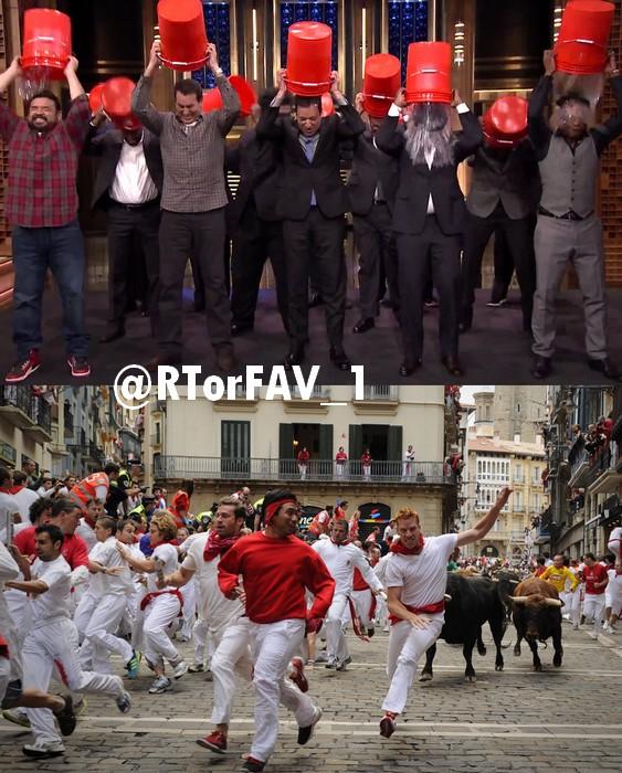 RTorFAV_1's tweet photo. REQUESTED
RT for The ALS Ice Bucket Challenge
FAV for the Spanish Bull Run http://t.co/1qDRXJuS1s