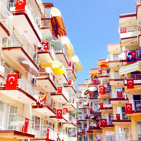 #30Ağustos icin Bayraklar hazırlanmaya başladı :-)))