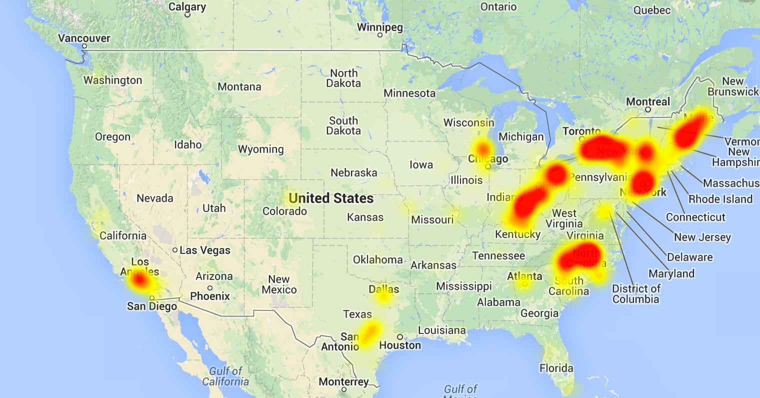 Time Warner Outage Map Mashable On Twitter: "Updated: Time Warner Cable Outage Map  Http://T.co/Czd78Mxlpg Http://T.co/7E12K6M2Yt" / Twitter