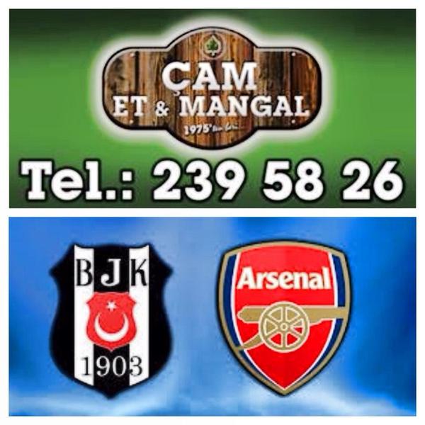 Bu maç kaçmaz. Saat 21:45'te KARA KARTAL - ARSENAL KARŞILAŞMASINI DEV EKRANLARDA YEMYEŞİL BAHÇEMİZDE İZLEYEBİLİRSİNİZ
