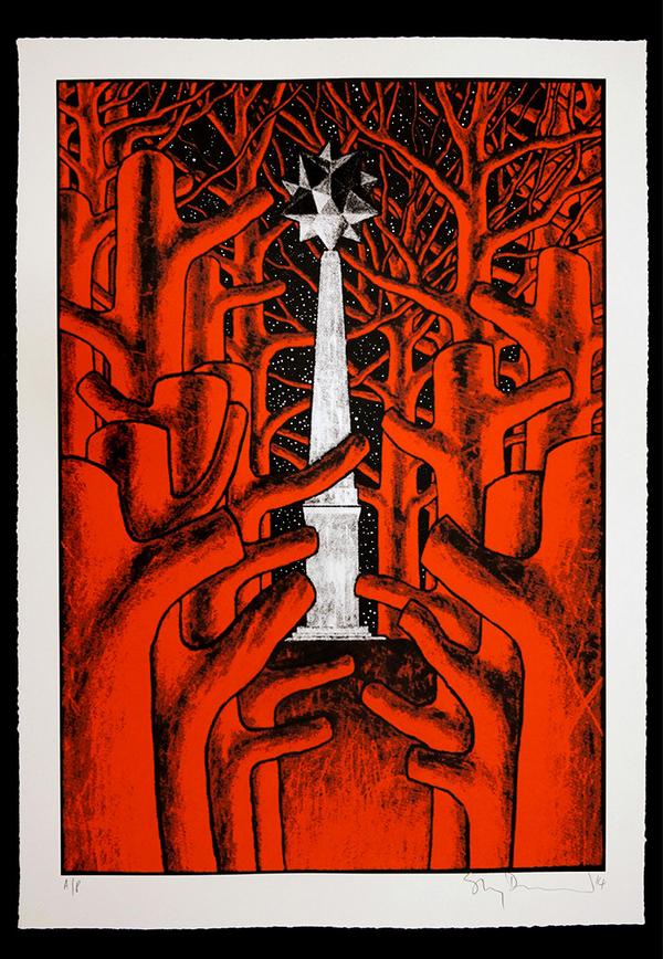 lollapalooza's tweet photo. Own a piece of history, get this @StanleyDonwood print from @artallianceCHI #TheProvocateurs. http://t.co/SPvWbQE3bo http://t.co/dWN376M5nP