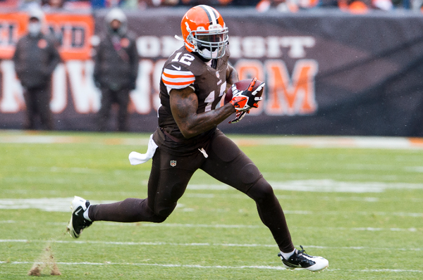 SportsCenter's tweet photo. In 14 games last season, Josh Gordon led the NFL with 1,646 Rec yds and 117.6 yards per game. He'll miss one year. http://t.co/m7247N7JfS