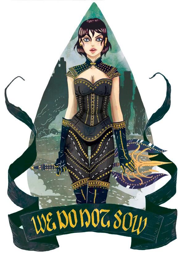 "I don't want to have a dozen sons," she had told him, appalled. "I want to have adventures"

-Asha Greyjoy
#asoiaf