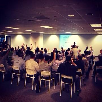 LaunchNJ's tweet photo. We had a great turnout for our end of summer event at @NJCoworking -#ItsLaunchingHere in NJ http://t.co/8GGaumcB0P