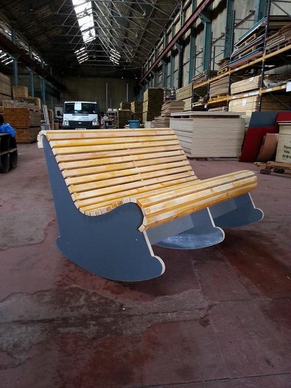 YoozReuse's tweet image. HANDMADE ROCKER SEAT'S made from wood from the @thecgf, they are made to order all in aid of our charity #Active4All