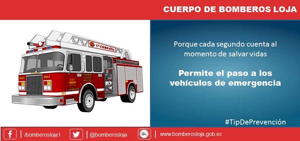 cbomberosloja's tweet photo. #TipDePrevención #BomberosLoja #Loja ¡Recuerda!: http://t.co/ojPeiqb2D8
