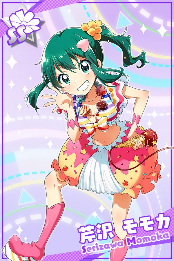 圧倒的差をつけ、モモカちゃんが1番 ♪こちらはアイドル衣装バージョン