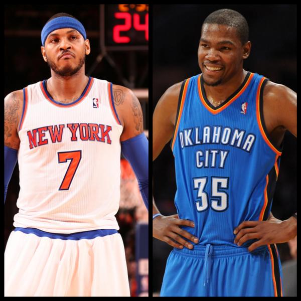 ParlonsBasket's tweet photo. Le match du jour

Carmelo Anthony (RT) vs Kevin Durant (FAV)

Quel est votre joueur préféré ? http://t.co/rngFwZgHkd