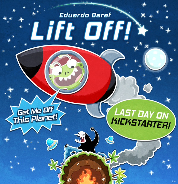 This is it. The FINAL DAY of the Lift Off! #kickstarter
Check it out-> kck.st/1zMIjoB
.
#indiedev #boardgames