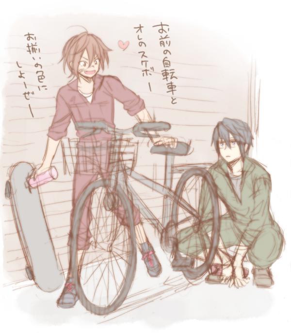 本当今回の中学生もち美咲イベント最高だったなーと思いながら落書き 