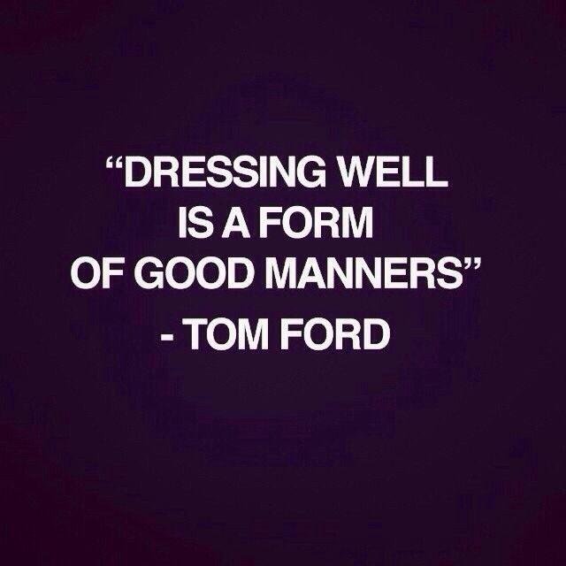 Happy Birthday to inspirational designer Tom Ford! We couldnt agree more with this quote weve seen all over today 