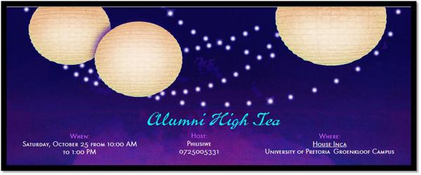 come dine and share some memories