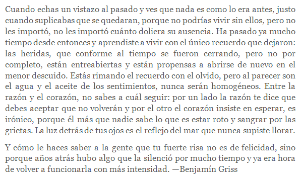 BenjaminGriss's tweet photo. La luz detrás de tus ojos es el reflejo del mar que nunca supiste llorar. http://t.co/NOWoqfTuCO