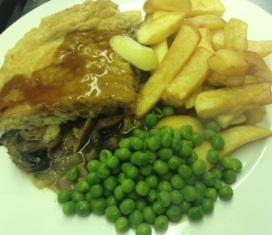 Fish and chips or Homemade Steak and Ale Pie? Both customer favourites at Smallsticks! Find us on Facebook.