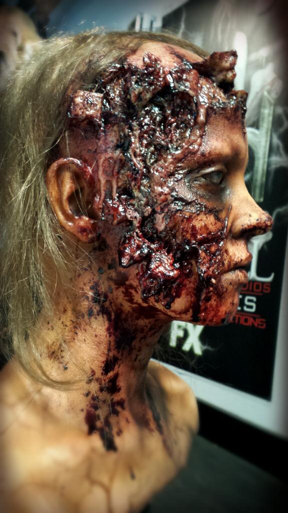 HEXHILLSTUDIOS's tweet photo. Zombie Tesla SPFX detail #Goretorium Collection Australia #filmmaking #movies #ComicCon http://t.co/5r4WldvN5I