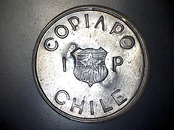 Numismatica_R's tweet photo. Emergency issue during Chilean war against Spain on XIX century. Beautiful piece. http://t.co/Hc6WajvFuD