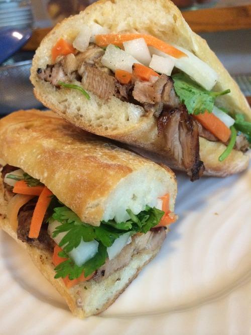 BlockAndBar's tweet image. UP TODAY: @petecartwright's love letter to @NakedOnionRVA's banh mi! bit.ly/1q5ecFP   #rvadine