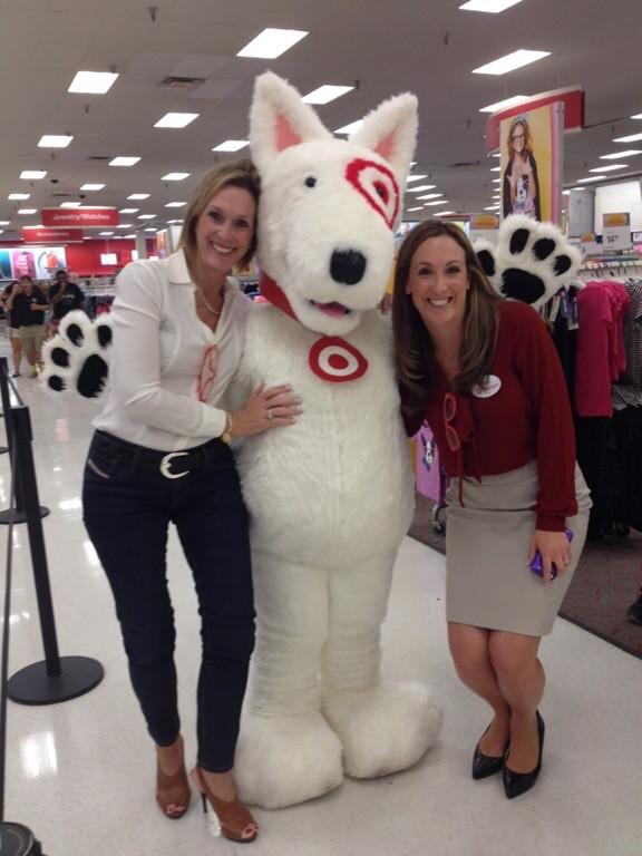abelsohn's tweet image. Target event with Emma Roberts!