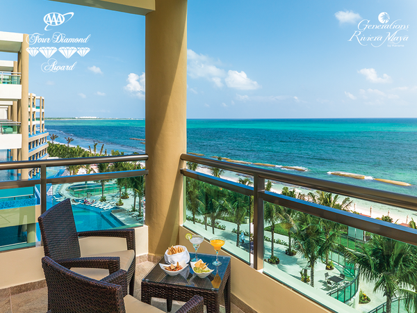 Generations Resorts increase their diamonds in #RivieraMaya with the AAA four-diamond rating.