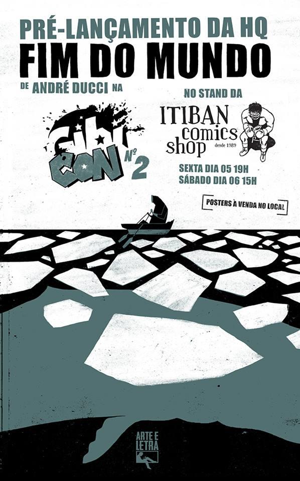'Fim do Mundo', hq do <a href="/abducci/">André Ducci</a> , será lançada na @GIBICON !