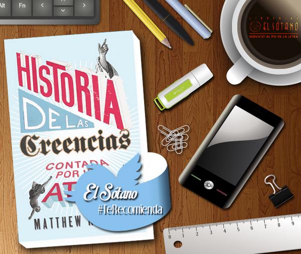 #TeRecomendamos Historia de las creencias contada por un ateo...disponible aquí: bit.ly/1td3FuQ @TAURUSMEXICO