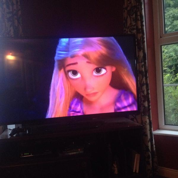 judibeanz's tweet photo. Think I found @ashleighcoyle22 twin watching rapunzel #yourdouble http://t.co/sQbQVloNNQ