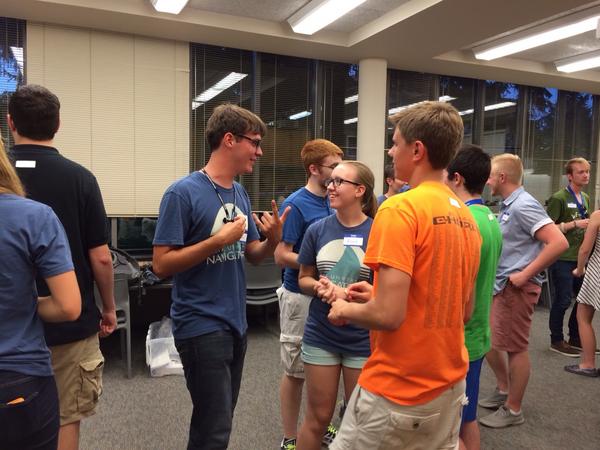 Drake_Navs's tweet photo. First Year Connection kickoff was great! See you next week! #fyc http://t.co/nGtTHx5CjM