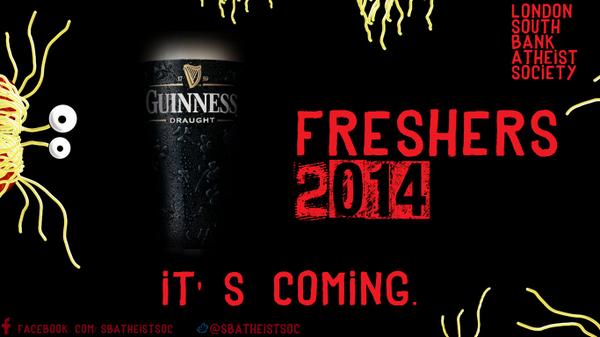 #freshers2014 #lsbufreshers: COUNT DOWN UNTIL FRESHERS.
GET INVOLVED, VISIT tinyurl.com/pxlklxj
<a href="/lsbsu/">LSBSU</a> <a href="/LSBU/">London South Bank University - LSBU</a>