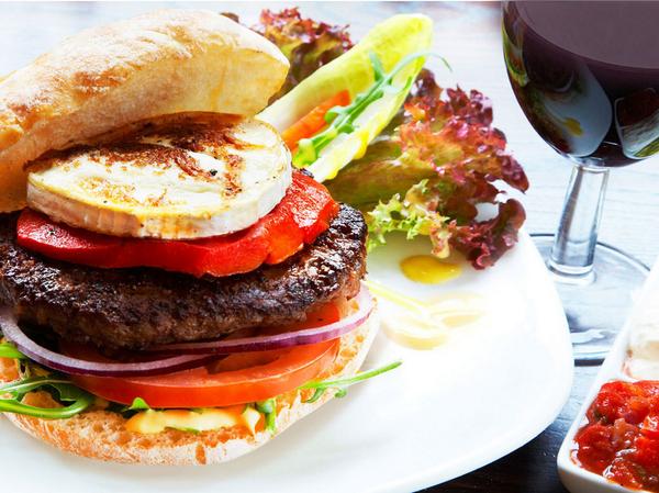 CNTraveler's tweet image. *Cue the drooling* 14 photos of mouthwatering hamburgers for #NationalBurgerDay cntrvlr.com/XT70Cw