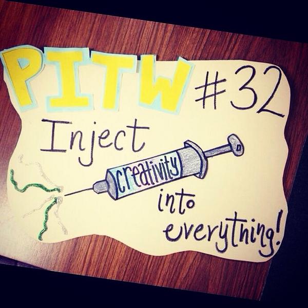 CY_RosaParks's tweet photo. PITW #32: Inject creativity into everything! 
#RosaParks #MakeBetterHappen @CityYearSAC http://t.co/b4GMQyOLLE