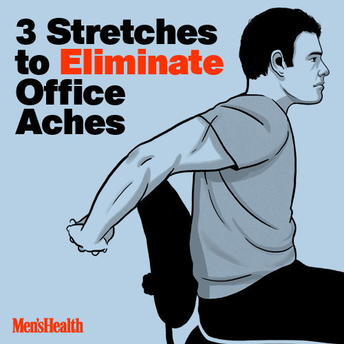 MensHealthMag's tweet photo. Chained to your desk? Try these to loosen up. http://t.co/MGdIq2Lk0O http://t.co/qP3xpvKTvH