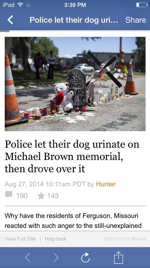 Brambmas05's tweet image. @OpFerguson I seen this story and hope they find who did this