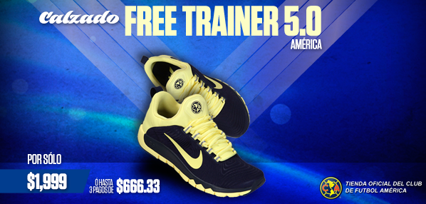 América på Twitter: "Conoce el nuevo Nike Free Trainer 5.0 América. con hasta meses sin intereses. http://t.co/5KoQzIMZbX http://t.co/CURxrQyyjD" /