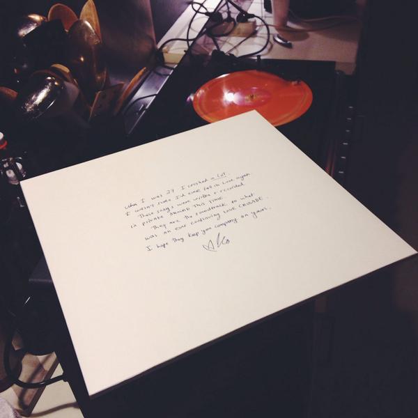 sofarsounds's tweet photo. Now listening to track 2 from @KarenO #crushsongs and I must admit, it’s pretty awesome! #SofarCPH @sofarsounds http://t.co/ZvKiWpUdX5