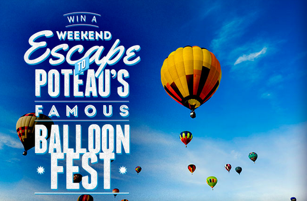 TravelOK's tweet photo. Enter to #win two passes to Poteau Balloon Fest, a hot air balloon ride &amp; much more! http://t.co/YnITEXKEYV http://t.co/qieRwrFx4r