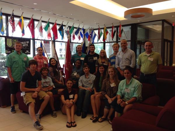 yrmoody's tweet photo. Welcome Sea Aggies to the Terry family! #terryon @TerryScholars @AggiesByTheSea http://t.co/7BKNmTOtuP