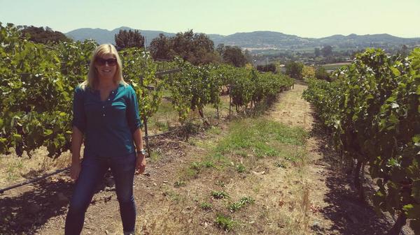 brianrudin's tweet photo. Duckhorn winemaker Renee Ary on the hunt in Coombsville @duckhornwine http://t.co/ixGi7lKalE