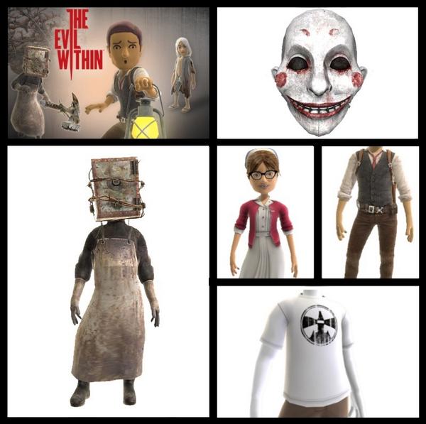 Bethesda New Xbox Avatars For Theevilwithin Http T Co Wrhi98ove4 Http T Co 6avzji9g3a
