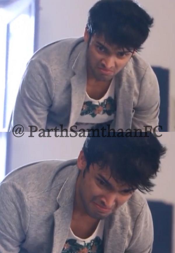 Image result for parth samthaan crying