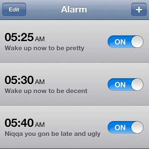 CheapPromProm's tweet image. Alarm notes,lol ^^ ：）