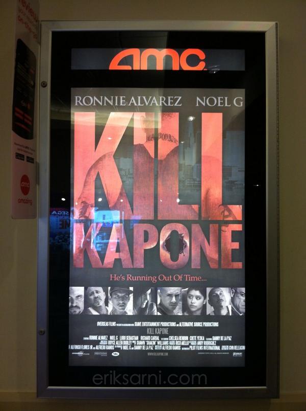 ErikSarni1's tweet photo. #AMC 🎥 @KillKapone #Killkapone  🔫 http://t.co/tuO82GE32v