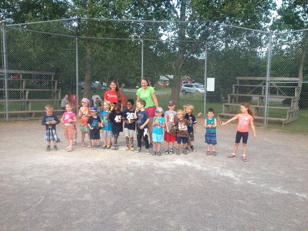 CornwallPE's tweet photo. Closing night of the Cornwall tball program @CornwallRec We thank everyone who participated! Nice trophies :) http://t.co/t2KmLJu2nY