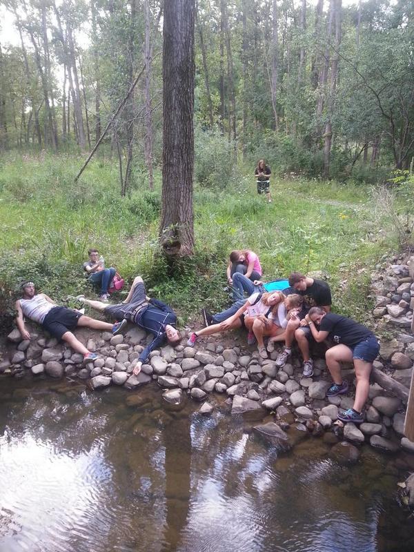 RoadRally9's tweet photo. "Someone poisoned the water hole!" #ItWasProbablyLotso http://t.co/ySu7I49LrC