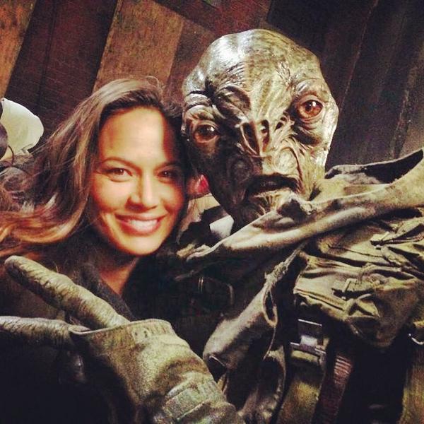 actordougjones's tweet photo. With #MoonBloodgood hoping you'll tune-in to our @FallingSkiesTNT special 2 hour season 4 finale THIS SUNDAY 9pm/8c http://t.co/XvJ2RpU1K7