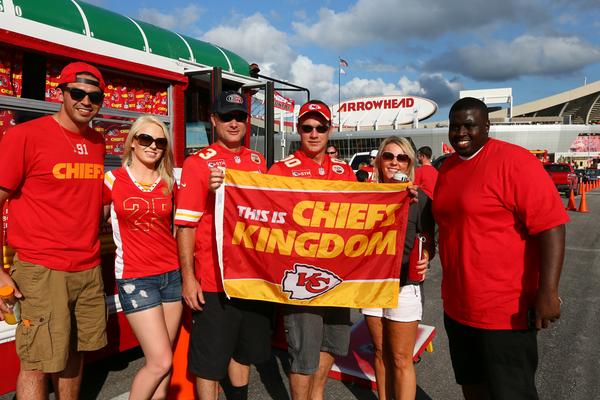 Chiefs's tweet photo. RT for your chance to win a #ChiefsKingdom flag. How will you show your support on #RedFriday, September 5th? http://t.co/1frI9kaCkf