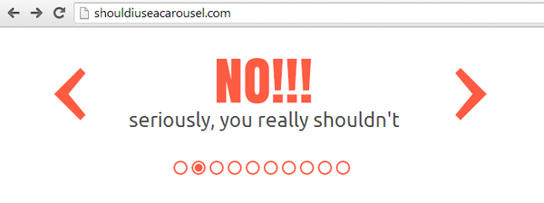 Eyedeamedia's tweet photo. #uxtips - How effective are carousels for website content - heaps of data on this -  http://t.co/MwBGEXGASg http://t.co/PJIz9uCXt8
