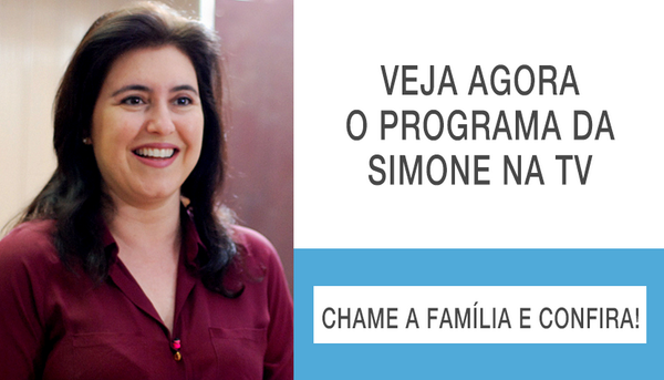 simonetebetbr's tweet photo. No ar o programa da Simone na TV. #SimoneSenadora http://t.co/K8xOfrbINE