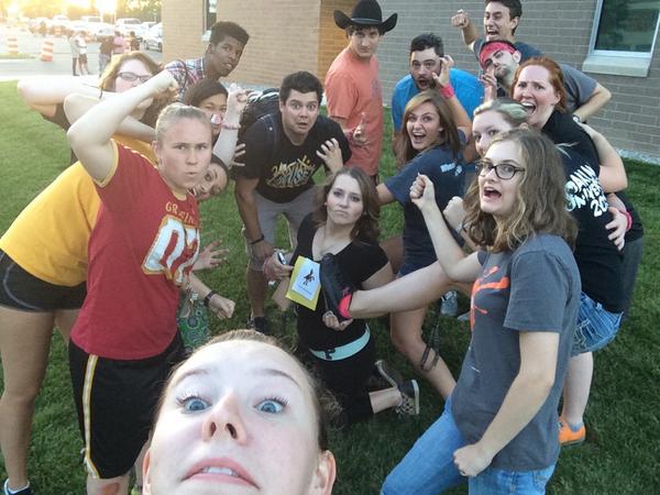 RoadRally12's tweet photo. Senior staff attack!! #OGOGs http://t.co/Mx8EH0eHv4