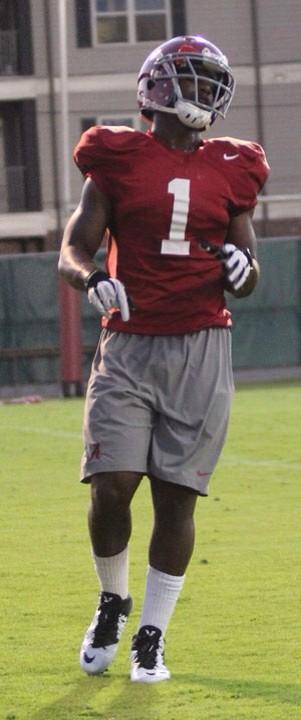 secroundup's tweet photo. Alabama's DB Ronnie Clark #1day http://t.co/SRYMiJUwnu